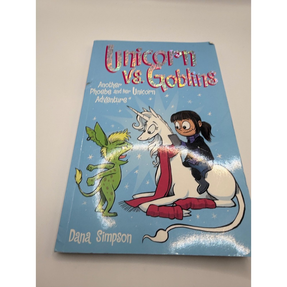 Unicorn vs Goblins Phoebe and her Unicorn Book 3 Dana Simpson Graphic Novel